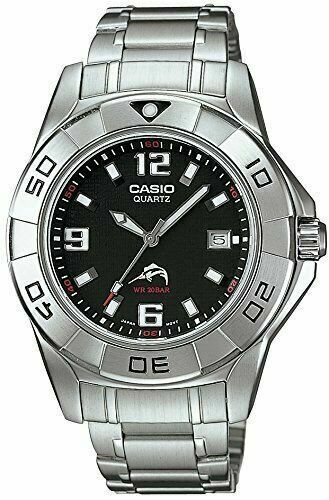Casio bracelet de montre 10179834 Métal Argent 20mm 