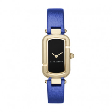 Bracelet de montre Marc by Marc Jacobs MJ1501 Cuir Bleu 12mm