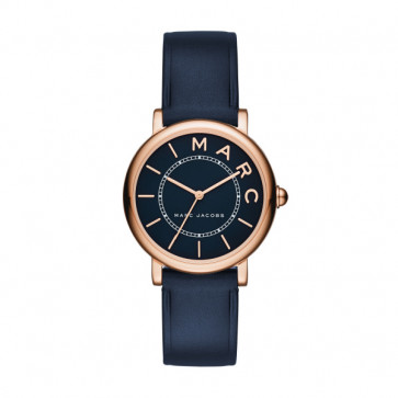 Bracelet de montre Marc by Marc Jacobs MJ1539 Cuir Bleu 14mm