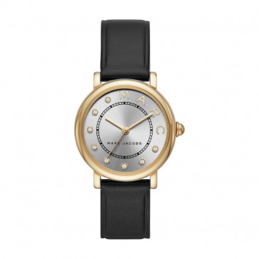 Bracelet de montre Marc by Marc Jacobs MJ1641 Cuir Noir 14mm