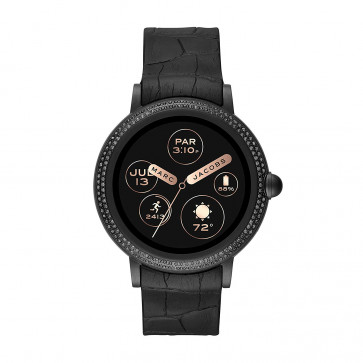 Bracelet de montre Marc by Marc Jacobs MJT2003 Silicone Noir 20mm