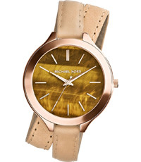 Bracelet de montre Michael Kors MK2328 Cuir Rose 12mm