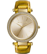 Bracelet de montre Michael Kors MK2351 Cuir Plaqué or 20mm