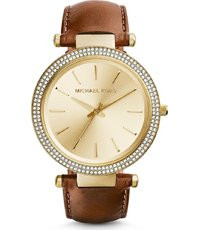 Bracelet de montre Michael Kors MK2363 Cuir Brun 20mm