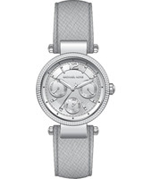Bracelet de montre Michael Kors MK2503 Cuir Gris 16mm