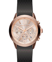 Bracelet de montre Michael Kors MK2557 Silicone Noir 20mm