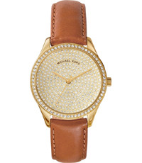 Bracelet de montre Michael Kors MK2648 Cuir Brun 20mm