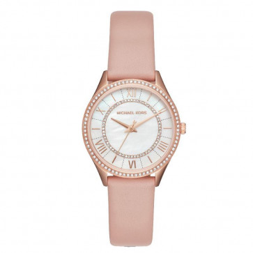 Bracelet de montre Michael Kors MK2690 Cuir Rose 16mm