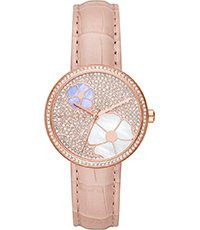 Bracelet de montre Michael Kors MK2718 Cuir Rosé 18mm
