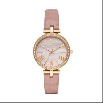 Bracelet de montre Michael Kors MK2790 Cuir Rose 14mm
