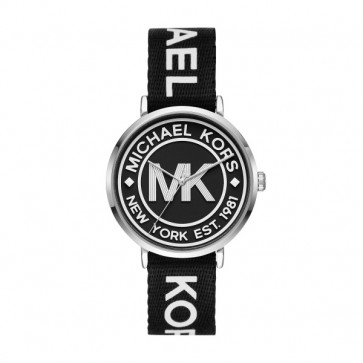 Bracelet de montre Michael Kors MK2864 Nylon Noir 18mm
