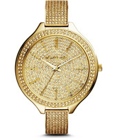 Bracelet de montre Michael Kors MK3256 Acier Plaqué or 12mm