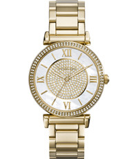 Bracelet de montre Michael Kors MK3332 Acier Plaqué or 18mm