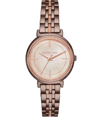 Bracelet de montre Michael Kors MK3737 Acier Brun 14mm
