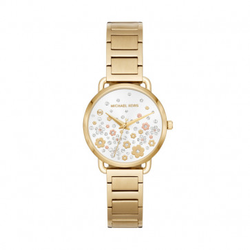 Bracelet de montre Michael Kors MK3840 Acier Plaqué or 14mm