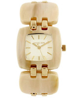 Bracelet de montre Michael Kors MK4256 Plastique Beige 20mm