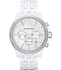 Bracelet de montre Michael Kors MK5489 Acier inoxydable Blanc 20mm