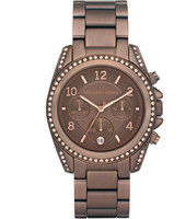 Bracelet de montre Michael Kors MK5493 Acier Brun 20mm