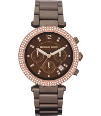 Bracelet de montre Michael Kors MK5578 Acier inoxydable Brun 12mm