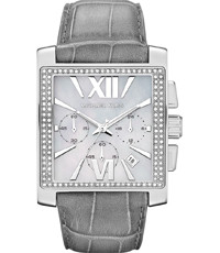 Bracelet de montre Michael Kors MK5674 Cuir Gris 26mm