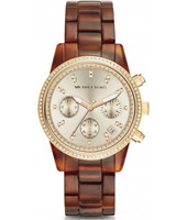 Bracelet de montre Michael Kors MK6346 Acier Brun 18mm
