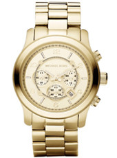 Bracelet de montre Michael Kors MK8077 Acier Plaqué or 24mm