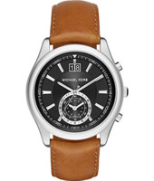 Bracelet de montre Michael Kors MK8416 Cuir Cognac 22mm
