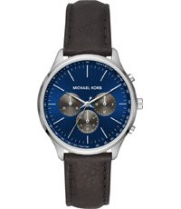 Bracelet de montre Michael Kors MK8721 Cuir Noir 20mm