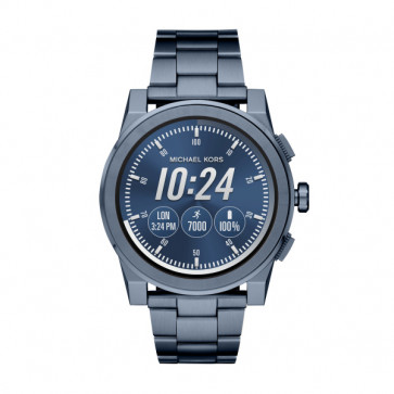 Michael Kors bracelet de montre MKT5028 Métal Bleu 24mm