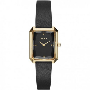 Bracelet de montre DKNY NY2644 Cuir Noir 12mm