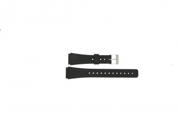 Bracelet de montre Universel P53 Plastique Noir 18mm