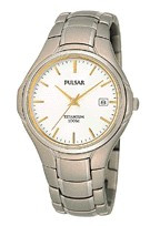 Bracelet de montre Seiko PG8021X1 Titane Bicolore