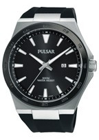 Bracelet de montre Pulsar PH9081X1 / PC32 X087 / PHG048X Caoutchouc Noir