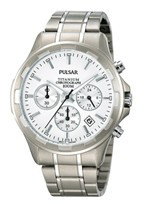 Bracelet de montre Pulsar VD53-X064 / PT3211X1 Titane Gris 20mm