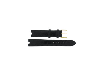 Bracelet de montre Rado 01.152.3694.2.271 / R070871410 Cuir Noir 4mm
