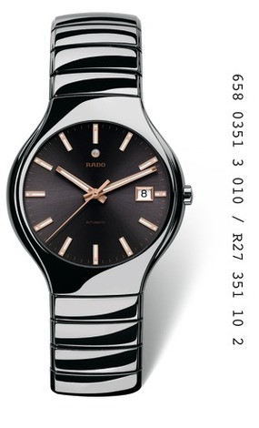 Bracelet de montre Rado R 27351102 ( 07.04671) Céramique Gris