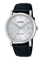 Bracelet de montre Lorus VJ32-X246 / RG839CX9 / RHG008X Cuir Noir 20mm