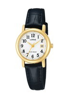 Bracelet de montre Lorus VJ22-X152 / RH764AX9 / RHU009X Cuir Noir 13mm