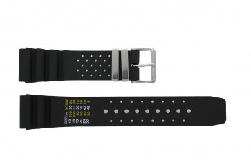 Tzevelion bracelet de montre S285.20.STPASS Caoutchouc Noir 20mm