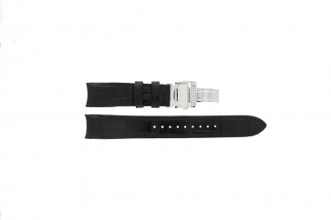 Bracelet de montre Seiko 7D56-0AB0 / SNP093P2 / L0C8011J0 Cuir Noir 21mm