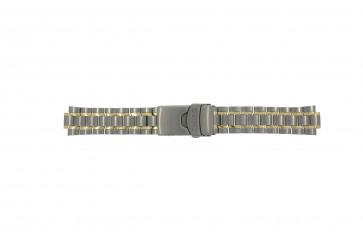 Seiko bracelet de montre 5M43-0C00 / SKJ084P1 / 4450LG  Titane Argent 20mm