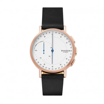 Bracelet de montre Skagen SKT1112 Cuir Noir 20mm