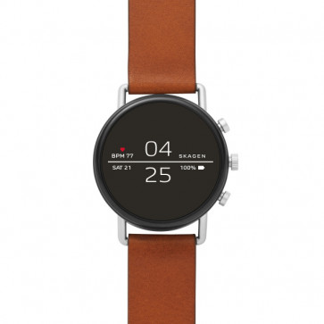 Bracelet de montre Skagen SKT5104 Cuir Cognac 20mm