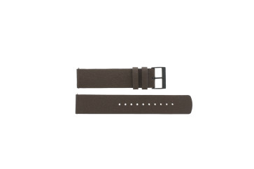 Bracelet de montre Skagen SKW6728 Cuir Brun 20mm