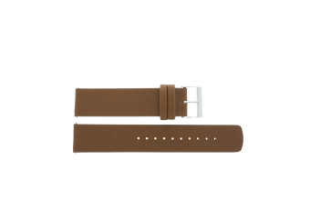 Bracelet de montre Skagen SKW6355 Cuir souple Cognac 20mm
