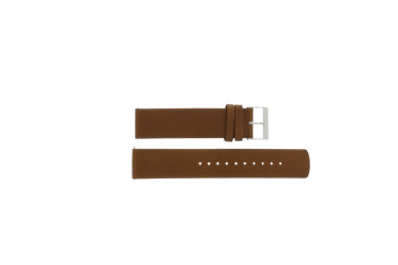 Horlogeband Skagen SKW6433 Leder Cognac 20mm