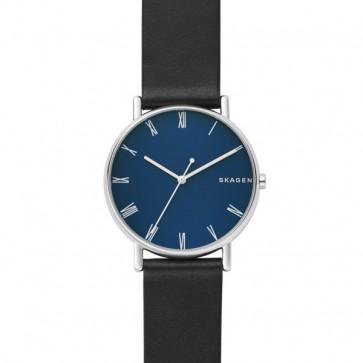 Bracelet de montre Skagen SKW6434 Cuir Noir 20mm