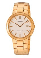 Bracelet de montre SLK048P1-V739-0A70 Acier Plaqué or