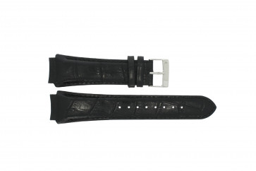 Prisma bracelet de montre SPECZW21 Cuir Noir 21mm + coutures noires