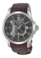 Bracelet de montre Seiko 5D44 0AD0 / SRH009P1 XS Cuir Brun 21mm